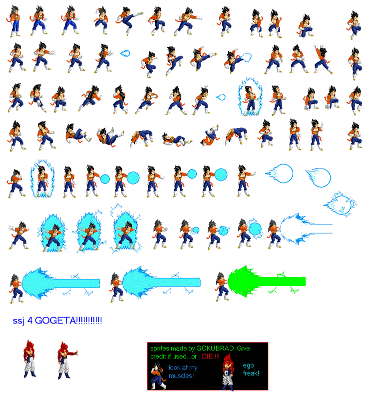 Is There A Full Sprite Sheet For These Two 8 Bit X Sprites - Bank2home.com